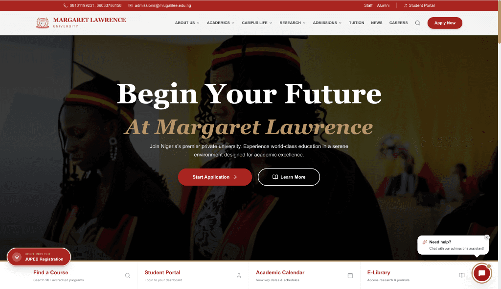 Margaret Lawrence University